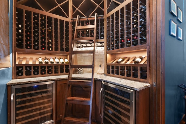 2904 Kodiak Cv, Cedar Park, TX 78613 - wine cellar featuring wine cooler