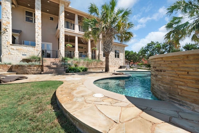 2904 Kodiak Cv, Cedar Park, TX 78613 - view of pool with a patio area