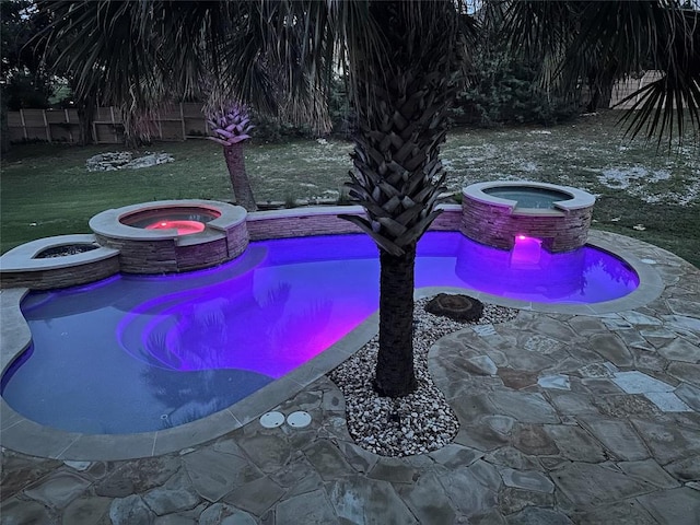 2904 Kodiak Cv, Cedar Park, TX 78613 - exterior view of a hot tub and a swimming pool