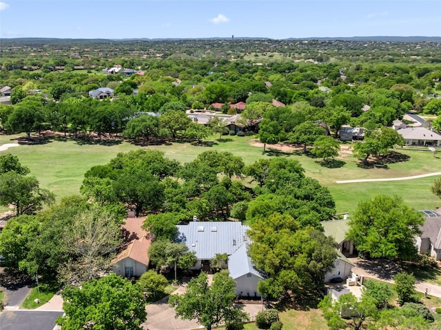 106 Southern Spur, Horseshoe Bay, TX 78657 - aerial perspective of suburban area with a golf club