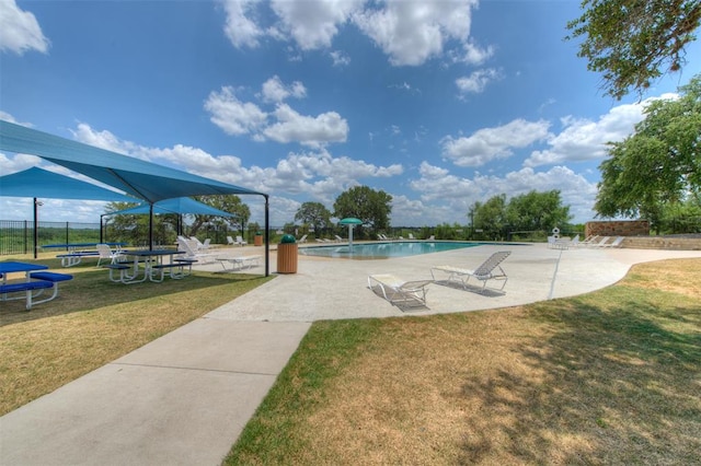 10500 Hendon St, Austin, TX 78748 - community pool with a patio