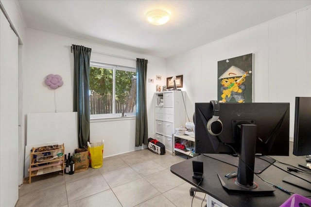 8900 Tina Ct, Austin, TX 78758 - office area with light tile patterned floors