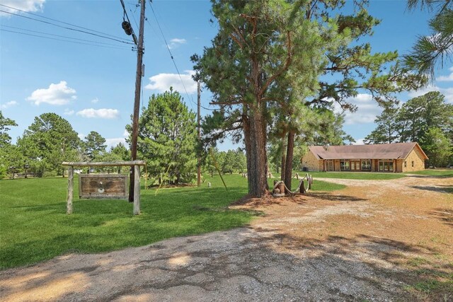 129 Country Air Dr, Bastrop, TX 78602 - view of grassy yard