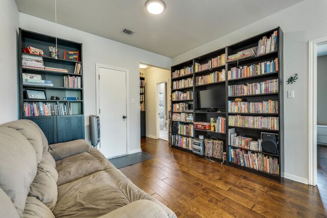8132 Amelia Cv, Austin, TX 78750 - living area with hardwood / wood-style floors