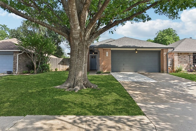 707 Clearwater Trl, Round Rock, TX 78664 - single story home with brick siding, driveway, and a garage