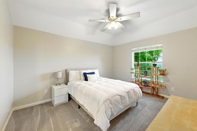 10220 N Chestnut Ridge Rd, Austin, TX 78726 - bedroom featuring carpet, baseboards, and a ceiling fan
