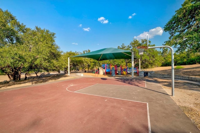 10220 N Chestnut Ridge Rd, Austin, TX 78726 - view of sport court featuring community basketball court