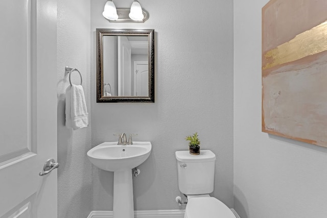 8316 Evelina Trl, Austin, TX 78737 - half bath with toilet and a sink