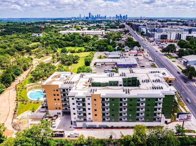 4802 S Congress Ave Unit 310, Austin, TX 78745 - bird's eye view of skyline