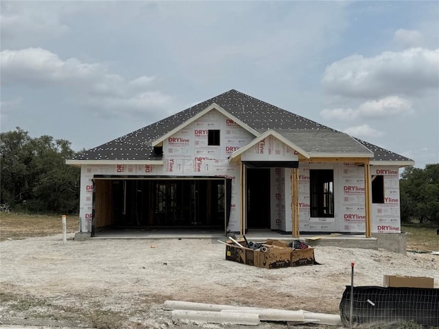 810 Sage Thrasher Cir, Dripping Springs, TX 78620 - property in mid-construction featuring driveway