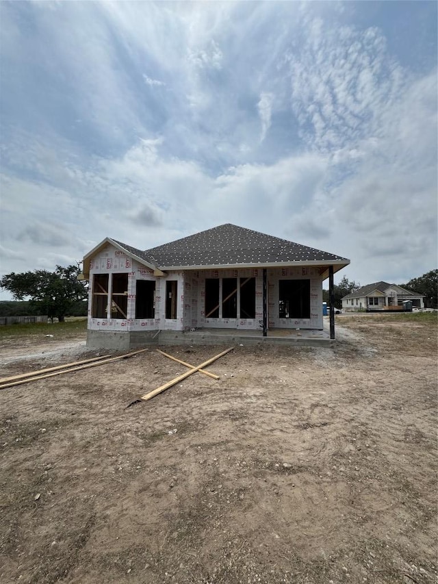 810 Sage Thrasher Cir, Dripping Springs, TX 78620 - view of rear view of house