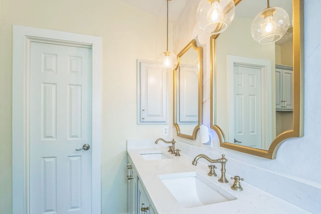 1918 Sand Creek Rd, Cedar Park, TX 78613 - full bathroom with double vanity