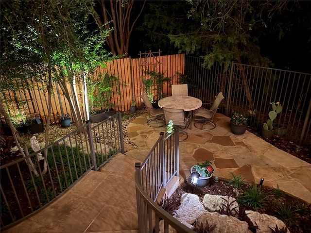 5700 Cherokee Draw Rd, Austin, TX 78738 - view of patio with outdoor dining space