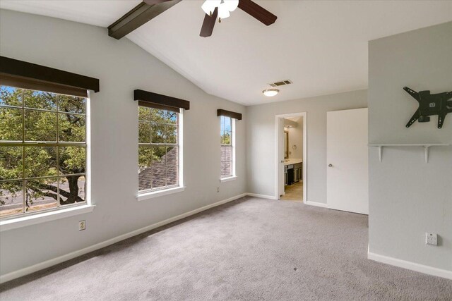1811 Hatch Rd, Cedar Park, TX 78613 - empty room with carpet floors, a ceiling fan, and baseboards