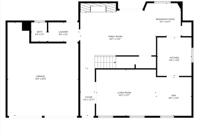 3104 Rexford Dr, Austin, TX 78723 - view of floor plan / room layout