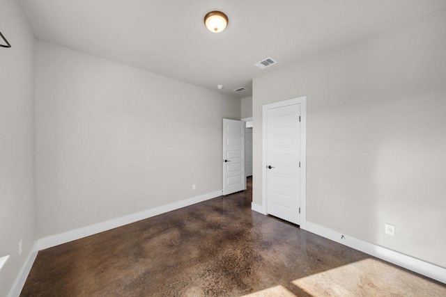 200 County Road 358, Granger, TX 76530 - unfurnished room with finished concrete floors and baseboards