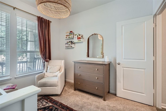 267 Razzmatazz Trl, Buda, TX 78610 - living area with light colored carpet and baseboards