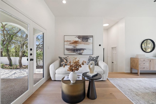 8311 Sumner Ct, Austin, TX 78733 - living area featuring recessed lighting and wood finished floors