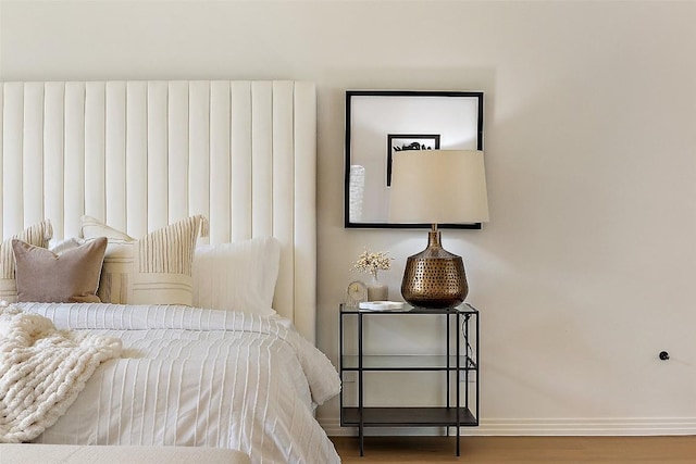 8311 Sumner Ct, Austin, TX 78733 - bedroom with wood finished floors and baseboards