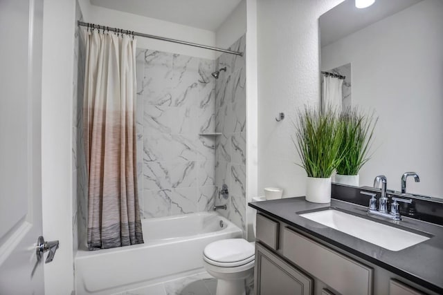 2121 Local Rebel Loop, Leander, TX 78641 - full bathroom featuring vanity and shower / bath combo with shower curtain