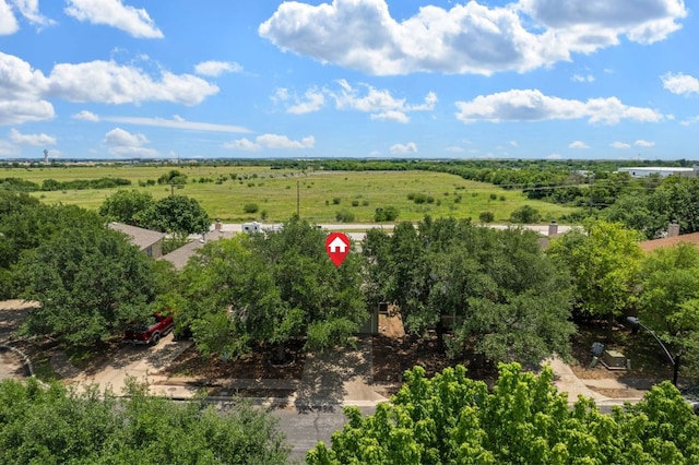 3809 Bronco Bend Loop, Austin, TX 78744 - bird's eye view of a tree filled landscape