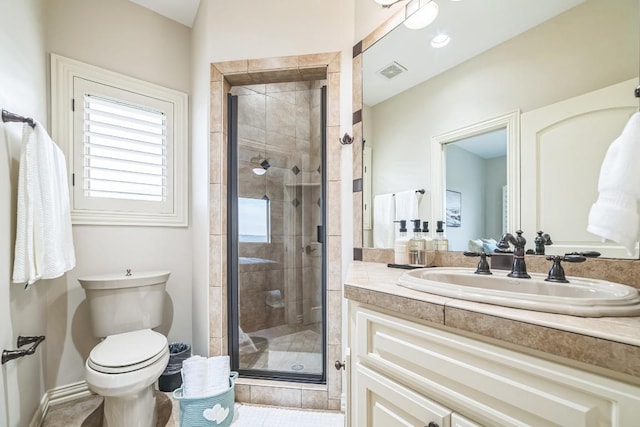 12529 Verandah Ct, Austin, TX 78726 - bathroom with a shower stall and vanity