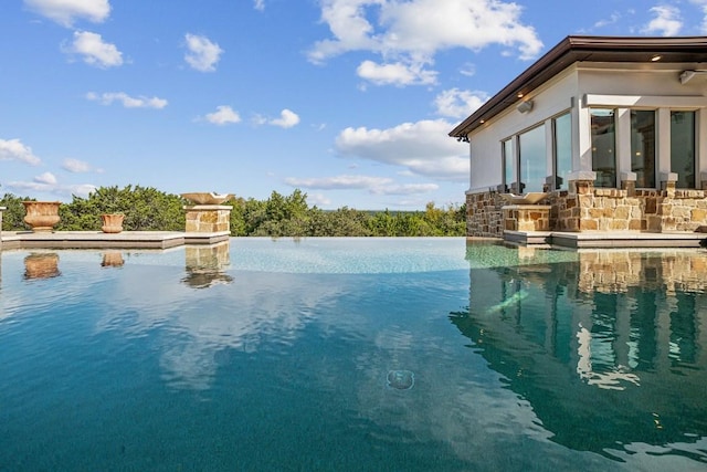 12529 Verandah Ct, Austin, TX 78726 - view of pool featuring an infinity pool