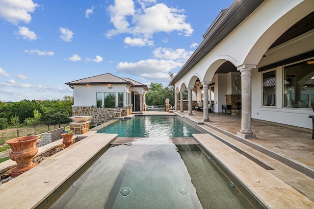 12529 Verandah Ct, Austin, TX 78726 - view of pool with a patio