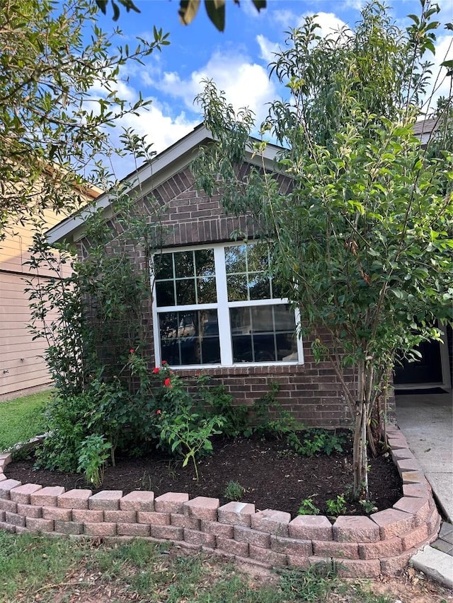 14309 Deaf Smith Blvd, Austin, TX 78725 - view of side of property featuring brick siding