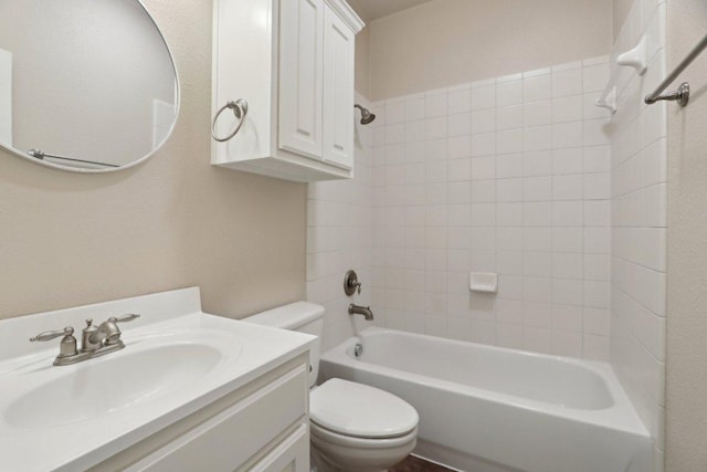 816 Drifting Wind Run, Dripping Springs, TX 78620 - full bath with toilet, tub / shower combination, and vanity
