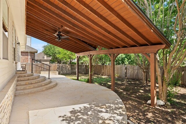 260 Kiras Ct, Austin, TX 78737 - fenced backyard with a patio