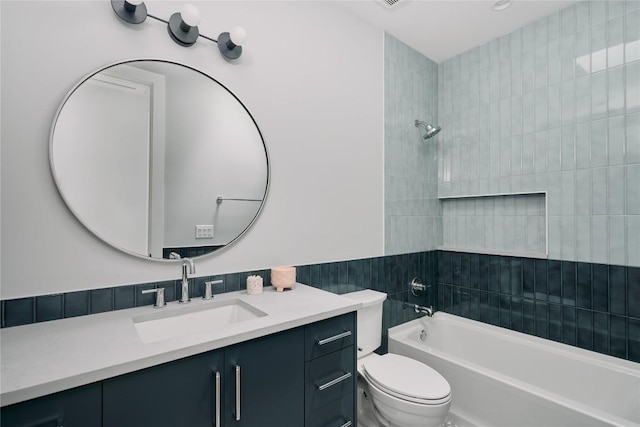 7809 Hardy Dr, Austin, TX 78757 - bathroom with shower / bathtub combination and vanity