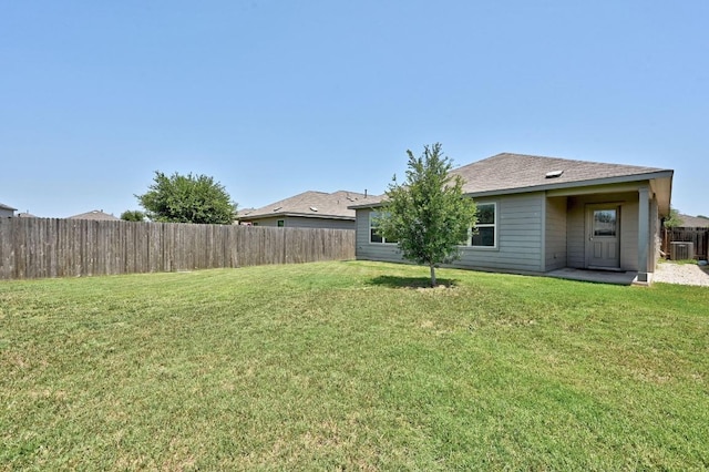 5817 Bell Tower Ln, Austin, TX 78747 - view of yard with central air condition unit