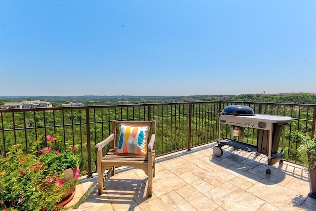 8200 SW Pkwy Unit 721, Austin, TX 78735 - view of patio with a balcony
