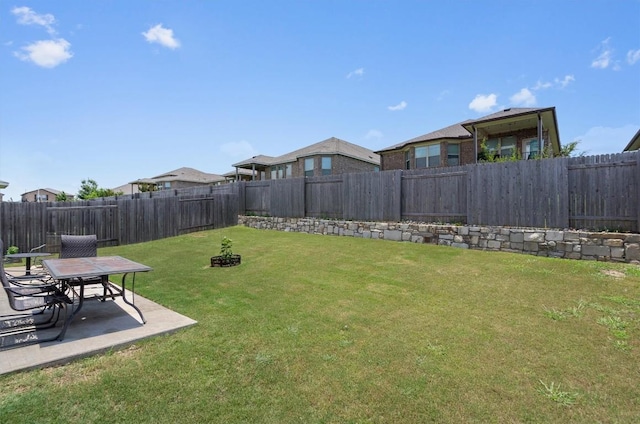 1608 Torre St, Leander, TX 78641 - fenced backyard with a patio