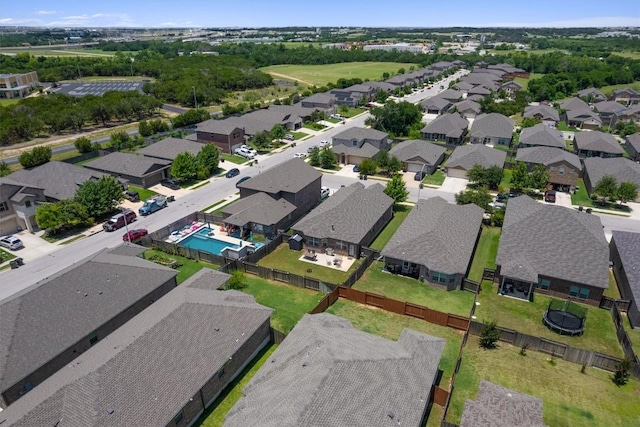 1608 Torre St, Leander, TX 78641 - aerial view of residential area with a pool area