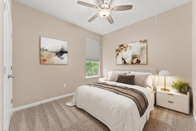 7709 Menchaca Rd Unit 5, Austin, TX 78745 - bedroom featuring carpet floors, attic access, and a ceiling fan