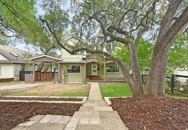 2109 W 10th St, Austin, TX 78703 - bungalow featuring a detached carport