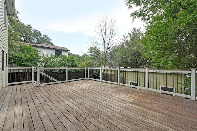 2109 W 10th St, Austin, TX 78703 - view of wooden deck