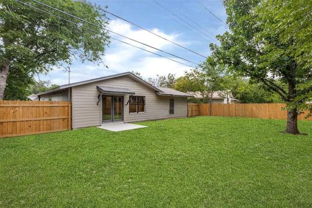 8409 Kimble Cv, Austin, TX 78757 - rear view of property with a fenced backyard
