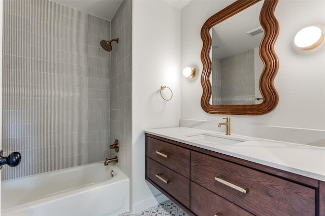 8409 Kimble Cv, Austin, TX 78757 - full bath with shower / bath combination and vanity