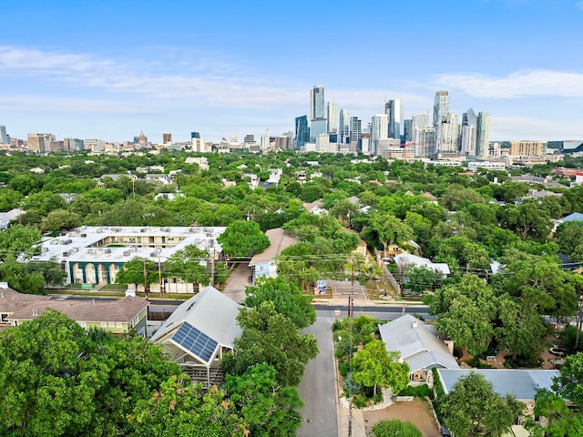 800 W Lynn St, Austin, TX 78703 - aerial view of city skyline