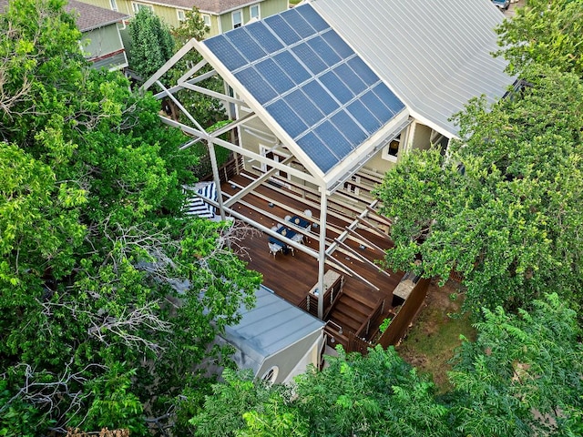 800 W Lynn St, Austin, TX 78703 - view from above of property