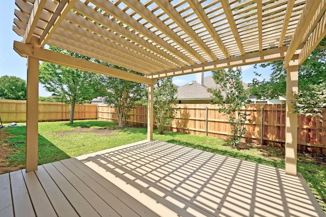 1286 Talley Loop, Buda, TX 78610 - wooden terrace featuring a pergola and a patio