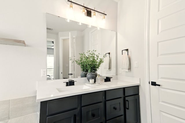 112 Rosemary Ct, Bastrop, TX 78602 - full bath featuring double vanity