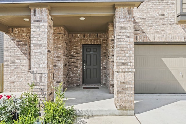 18517 Spotted Eagle Ln, Elgin, TX 78621 - entrance to property featuring brick siding and a garage