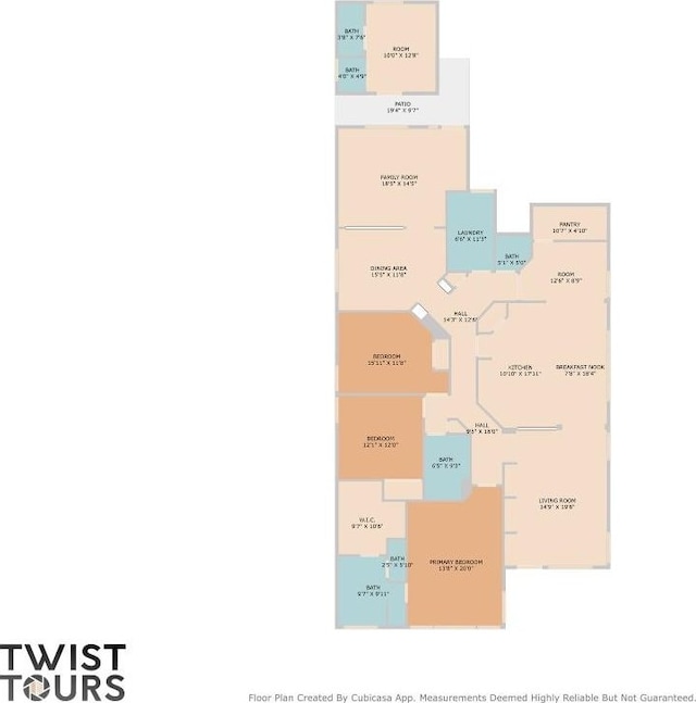 2517 Moray Ln, Cedar Park, TX 78613 - floor plan / room layout