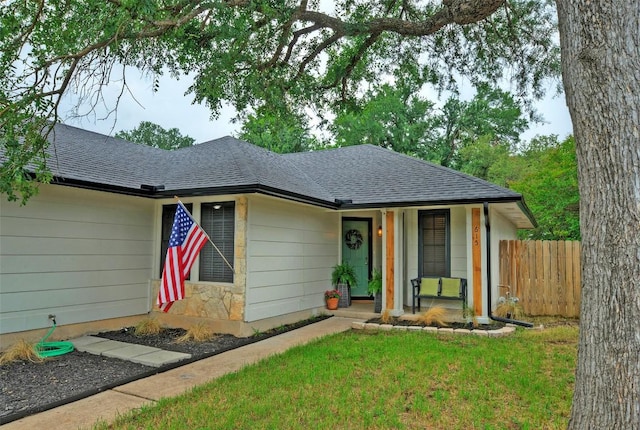 615 Twin Oak Trl, Cedar Park, TX 78613 - view of front of property with roof with shingles