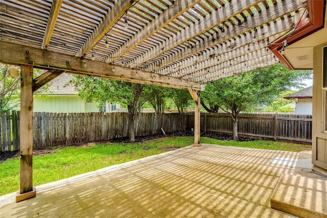 14710 Montoro Dr, Austin, TX 78728 - wooden terrace featuring a patio area and a pergola