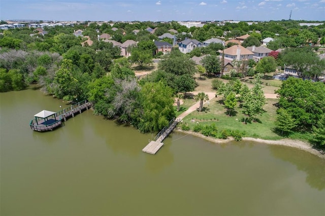 14710 Montoro Dr, Austin, TX 78728 - bird's eye view of a nearby body of water and a tree filled landscape